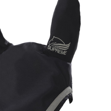 Bonete para Poni de Algodón con Ribete Contrastante Supreme Marino / gris claro Azul