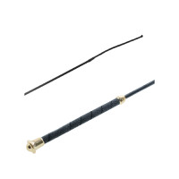 Fusta de doma con empuñadura con agarre dorado/plateado Umbria Equitazione Oro / negro