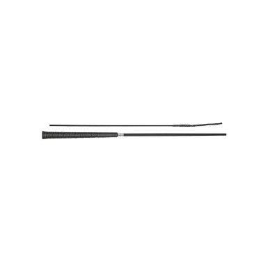 Fusta de doma con empuñadura antideslizante estilo golf, vara negra mate Umbria Equitazione Fusta de doma con empuñadura antideslizante estilo golf, vara negra mate Umbria Equitazione