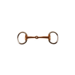 Muserola de Oliva Hueca con Anillos Pequeños Umbria Equitazione