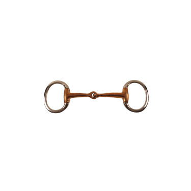 Muserola de Oliva Hueca con Anillos Pequeños Umbria Equitazione