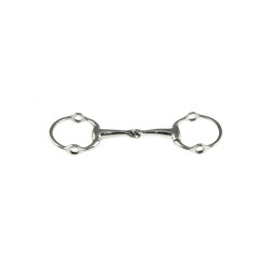 Mors Gag Eggbutt en Acero Inoxidable Umbria Equitación