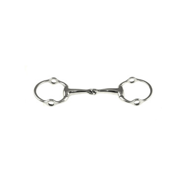 Mors Gag Eggbutt en Acero Inoxidable Umbria Equitación