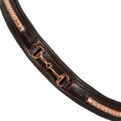 Brida Inglesa con Decoración de Bocado Rose Gold Supreme Brida Inglesa con Decoración de Bocado Rose Gold Supreme