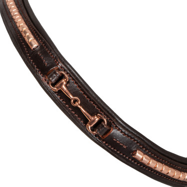 Brida Inglesa con Decoración de Bocado Rose Gold Supreme Brida Inglesa con Decoración de Bocado Rose Gold Supreme