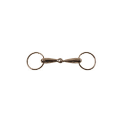 Mors de anillos hueco de hierro Umbria Equitación