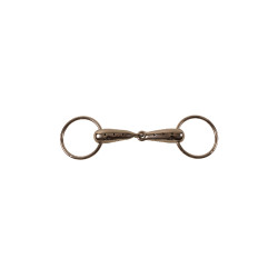 Mors de Anillos Hueco con Orificios Umbria Equitación