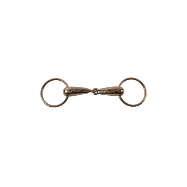 Mors de Anillos Hueco con Orificios Umbria Equitación