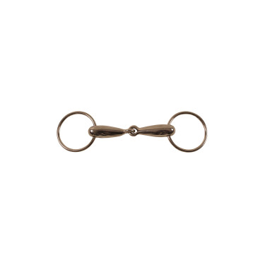 Mors de Anillos Hueco en Acero Inoxidable Umbria Equitación