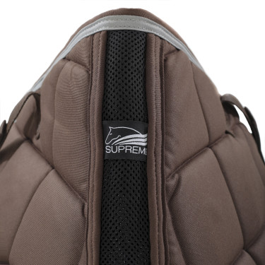 Manta de Montura Acolchada Jumping Supreme Marrón / gris claro