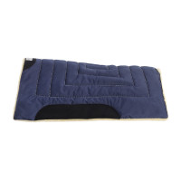 Manta de Montura Western en Cordura Lisa Pool's Lakota Marino Azul marino