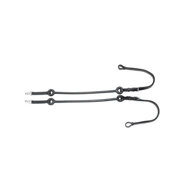 Riendas Elásticas de Cuero con Correas de Goma Umbria Equitazione Riendas Elásticas de Cuero con Correas de Goma Umbria Equitazione