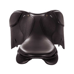 Silla de salto Miami con armazón intercambiable Supreme Castaño Marr&amp;amp;amp;oacute;n