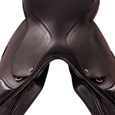 Silla de salto Miami con armazón intercambiable Supreme Castaño Marr&amp;amp;amp;oacute;n