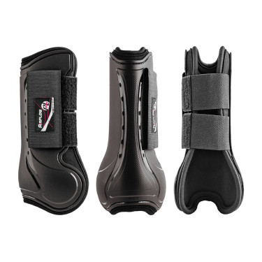 Guarniciones de Neopreno Perforado Airflow con Refuerzo de Plástico Pro-Tech Marrón oscuro Marr&amp;oacute;n