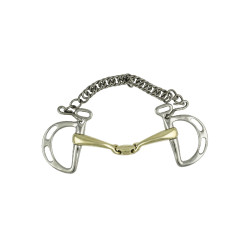 Mors Inox con Aceituna Pro Bits con cadena Umbria Equitazione
