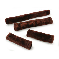 Kit funda de cabezada sintética Chocolate