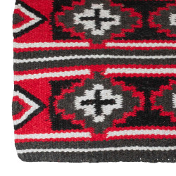 Tapis NZ Wool Contour Shape 33x38 Pool's Rojo  / gris