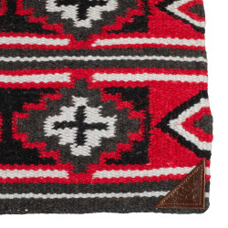 Tapis NZ Wool Contour Shape 33x38 Pool's Rojo  / gris