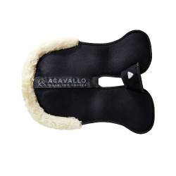 Piuma-FS WFS-FS Stoßdämpfer mit Taschen, Wildleder, Vorder-/Hintererhöhung Acavallo Piuma-FS WFS-FS Stoßdämpfer mit Taschen, Wildleder, Vorder-/Hintererhöhung Acavallo