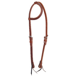 Brida de Una Oreja con Grabado de Cesta 23748 Pool's Brida de Una Oreja con Grabado de Cesta 23748 Pool's