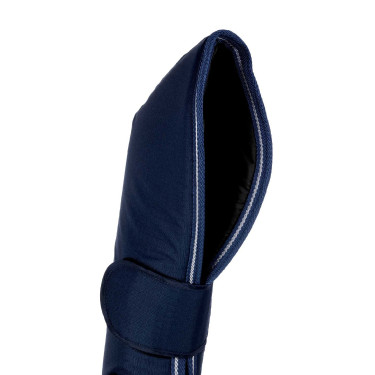 Guarniciones de Transporte Rip-Stop con Refuerzos de Cuero Umbria Equitazione Marino Azul marino