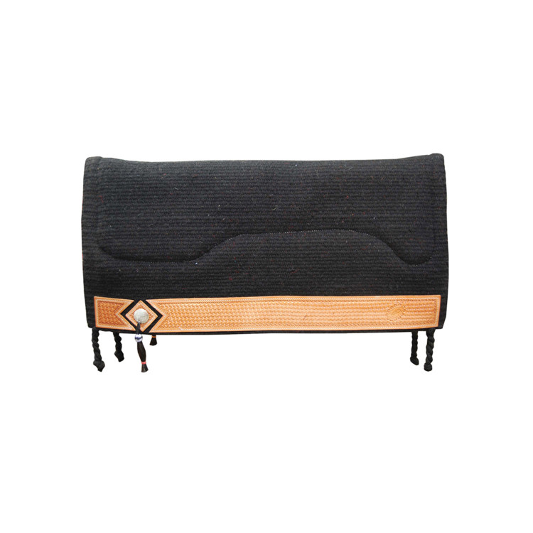 Manta de Montura Western Show Alpaca con Grabado Barbwire Pool's