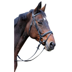 Cabezada cuero negro Classic Covalliero Cabezada cuero negro Classic Covalliero