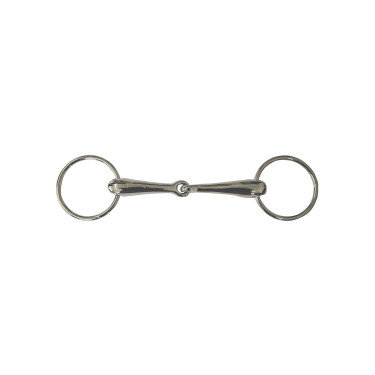 Morsillo de anillas entero de hierro Umbria Equitazione