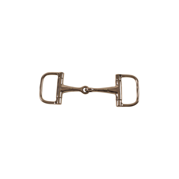 Mors Poney D Ring en Acero Inoxidable Umbria Equitación