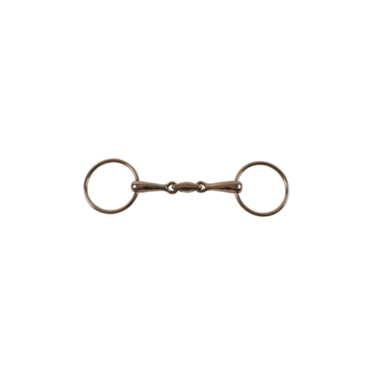 Mors de anillos completo con oliva Umbria Equitación