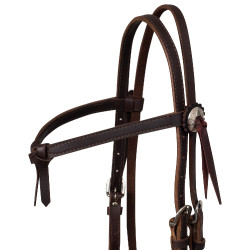 Brida Lakota Pro con Costura Lakota Castaño Marr&amp;oacute;n