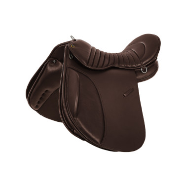 Silla de Trekking Chetak de Cuero Supreme Castaño Marr&amp;amp;amp;oacute;n
