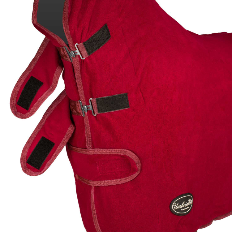 Manta de forro polar antipilling con cuello Yukon+ Umbria Equitazione Manta de forro polar antipilling con cuello Yukon+ Umbria Equitazione