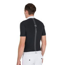 Polo de concurso Hombre Mangas Cortas con Botones Equestro Polo de concurso Hombre Mangas Cortas con Botones Equestro