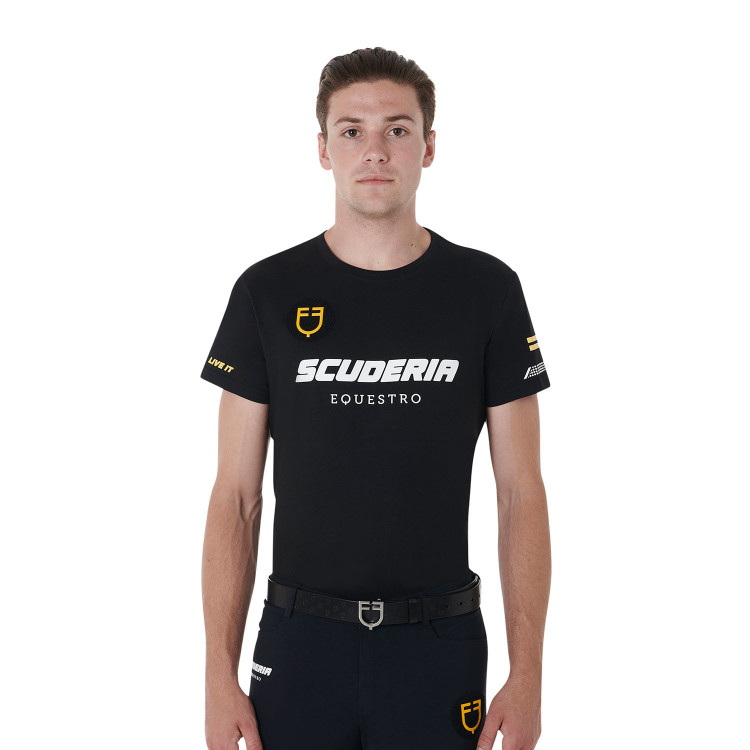 Camiseta de Algodón Hombre Scuderia Equestro Equestro