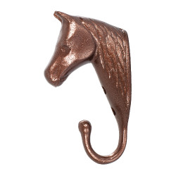 Gancho para Cabezada Cabeza de Caballo en Aluminio de Color Umbria Equitazione Gancho para Cabezada Cabeza de Caballo en Aluminio de Color Umbria Equitazione