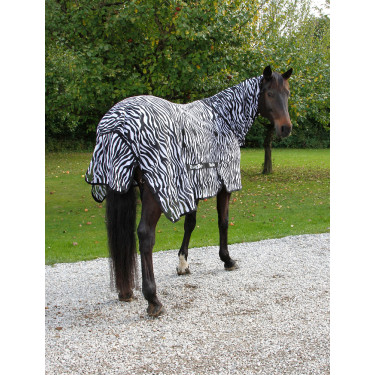 Manta antimoscas RugBe Zebra Covalliero Manta antimoscas RugBe Zebra Covalliero