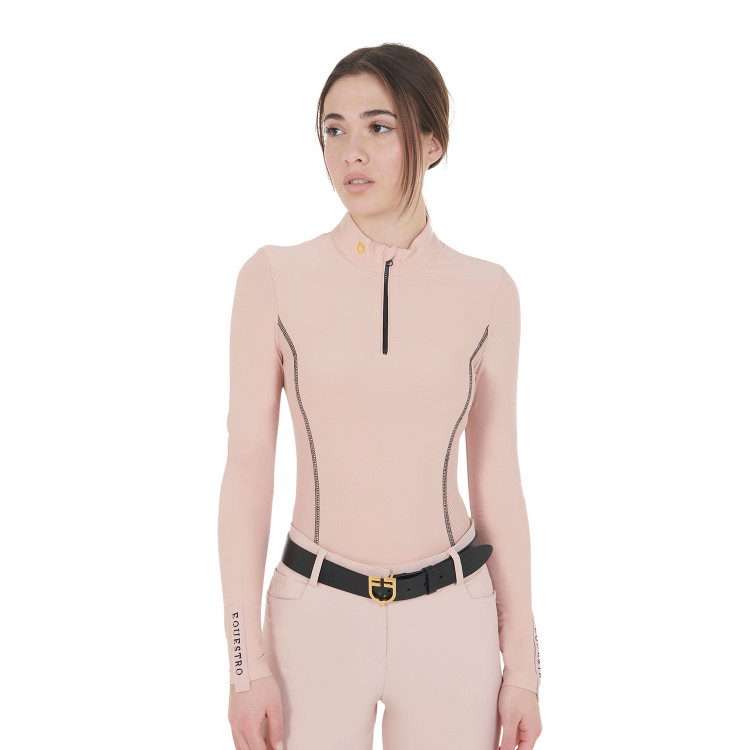 Polo Técnico de Entrenamiento para Mujer de Manga Larga Equestro Polo Técnico de Entrenamiento para Mujer de Manga Larga Equestro