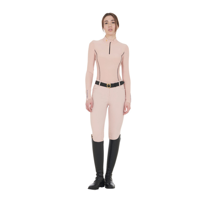 Polo Técnico de Entrenamiento para Mujer de Manga Larga Equestro Polo Técnico de Entrenamiento para Mujer de Manga Larga Equestro