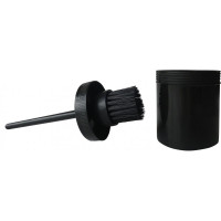 Brocha para Casco con tarro Negro Brocha para Casco con tarro Negro