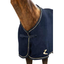 Manta polar de presentacion Horze Azul