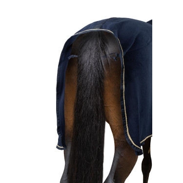 Manta polar de presentacion Horze Azul