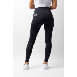 Leggings de cintura alta B Vertigo Lara para mujer Azul marino oscuro / blanco