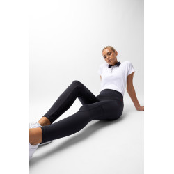 Leggings de cintura alta B Vertigo Lara para mujer Azul marino oscuro / blanco