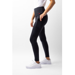 Leggings de cintura alta B Vertigo Lara para mujer Azul marino oscuro / blanco