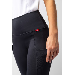 Leggings de cintura alta B Vertigo Lara para mujer Azul marino oscuro / blanco