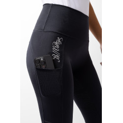 Leggings de cintura alta B Vertigo Lara para mujer Azul marino oscuro / blanco