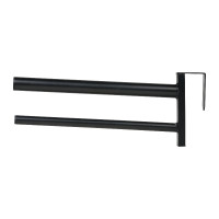 Portasillas Portátil con Dos Barras Horze Negro