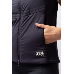 B Vertigo Isabelle Chaleco Acolchado Mujer Azul marino oscuro